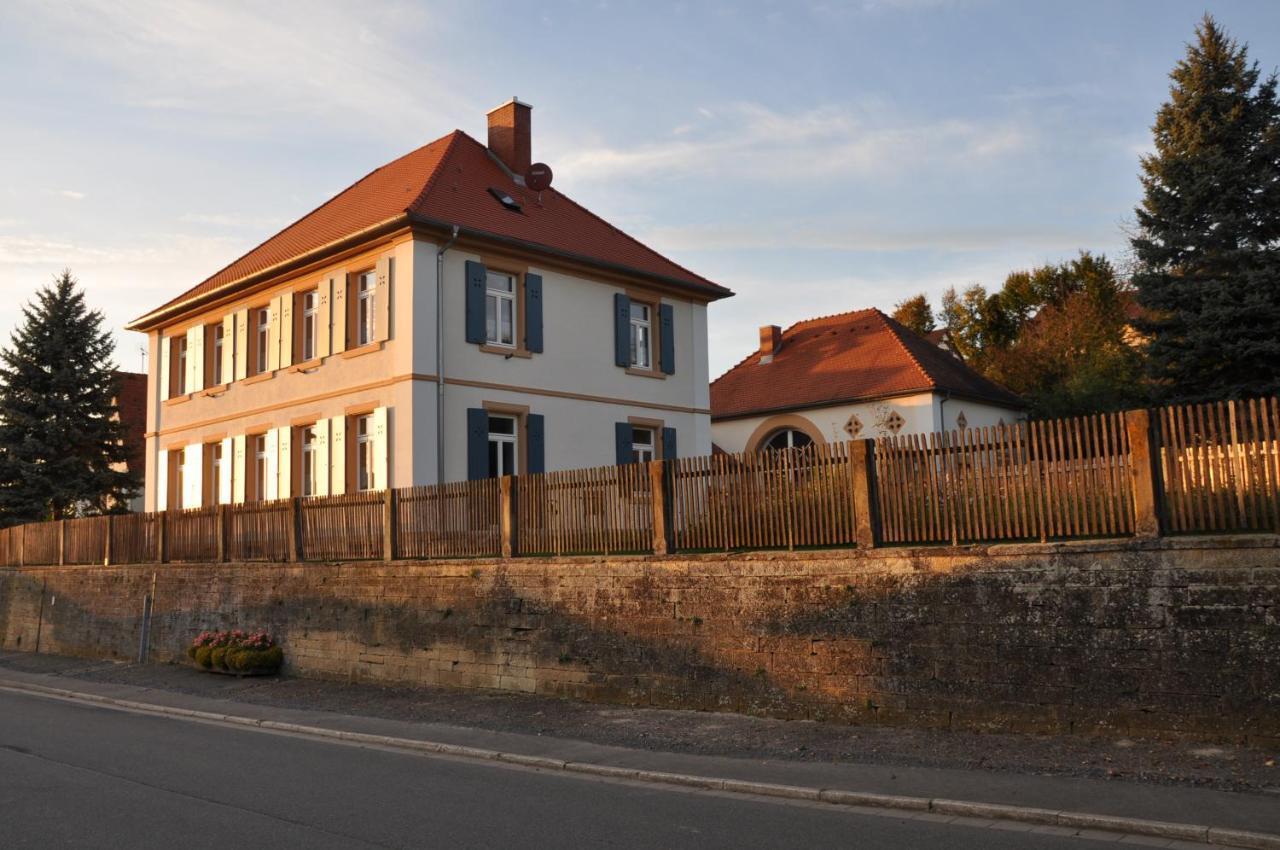 Ferienwohnung Altes Pfarrhaus Bargen Exteriér fotografie